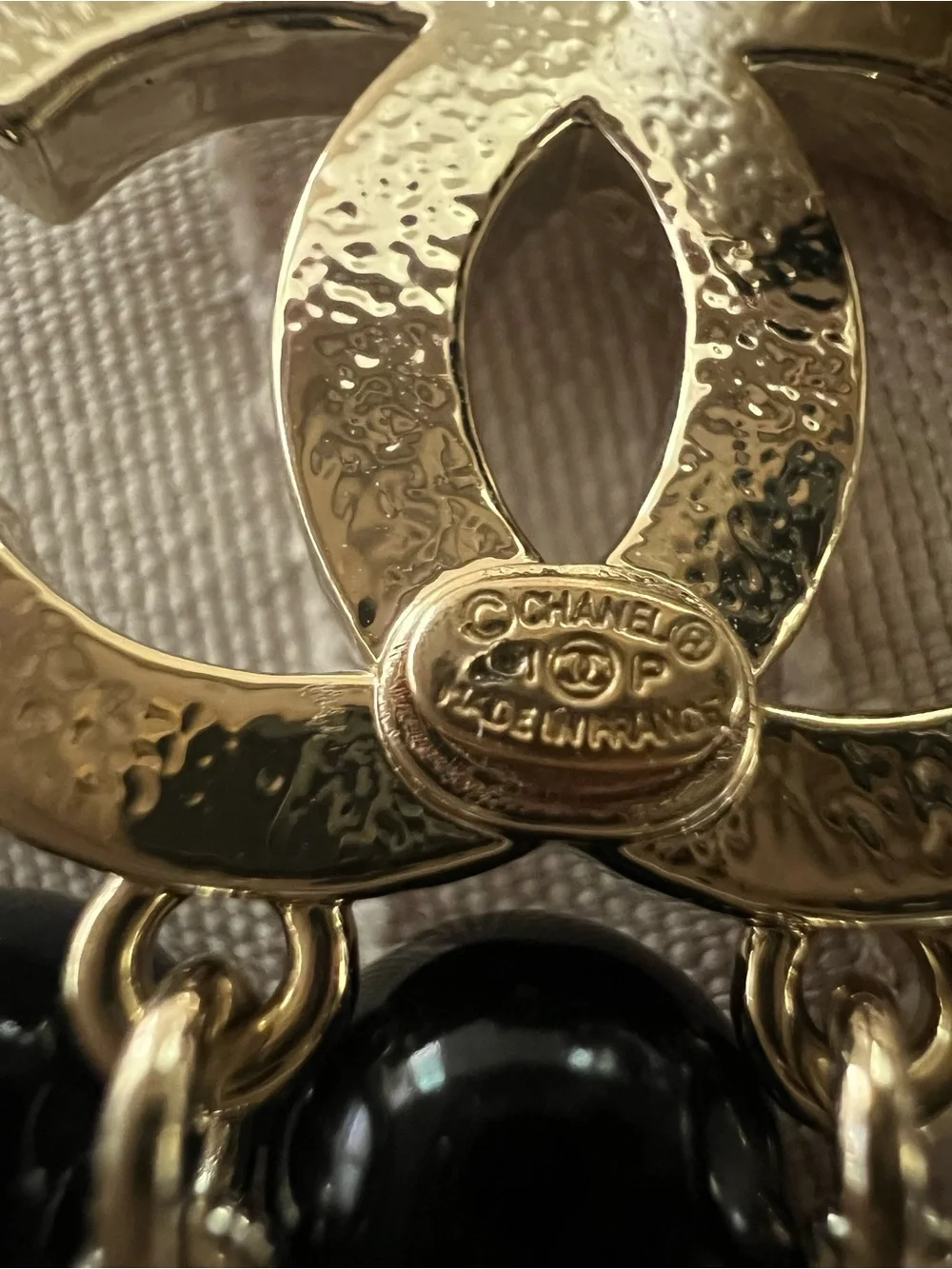 CHANEL Double Strand Necklace